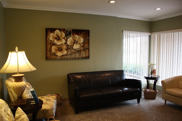 Patient Waiting Room at Patrick P. Cheng, DDS, Inc. in Fullerton CA